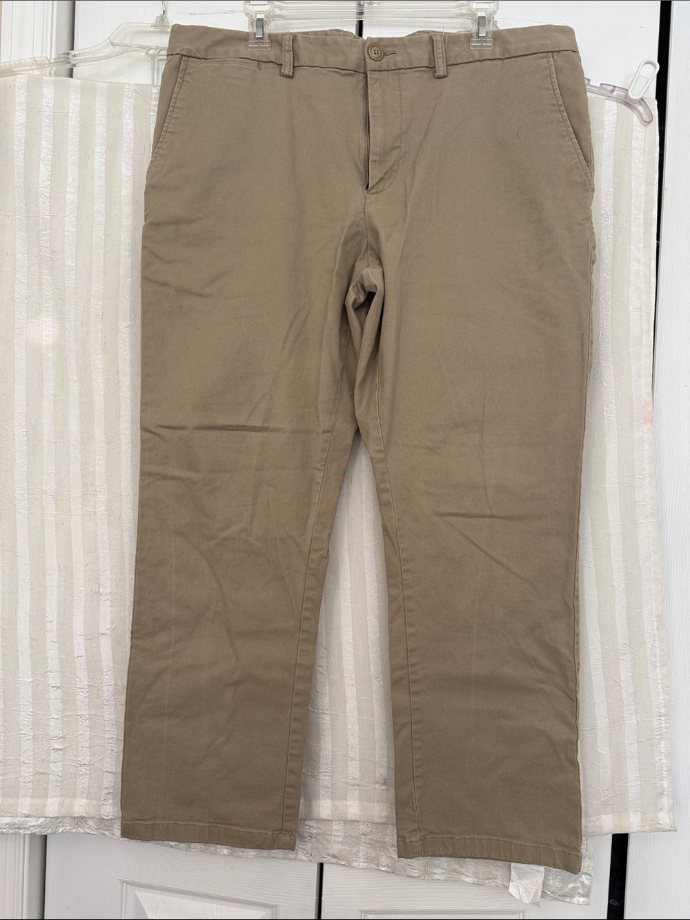 Old Navy Men's Khaki Straight-Leg Chino Pants - Tan